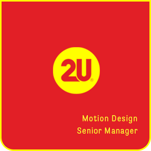 2U home page portfolio menu tile in yellow.