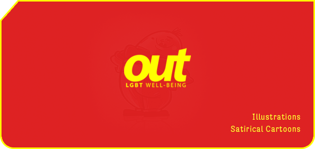 TEN81 LGBTI Clinic home page portfolio menu tile in yellow.